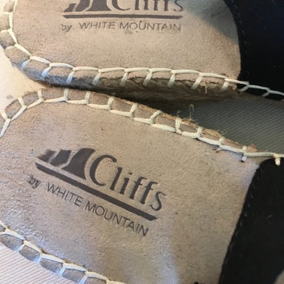 Cliffs By White Mountain Black Espadrille's - Picture 6 of 7